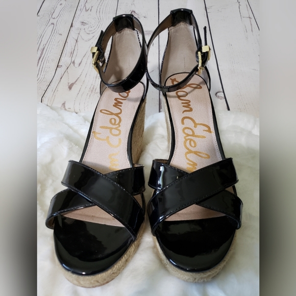 SAM EDELMAN Brenda wedge heels 11 - Picture 3 of 7